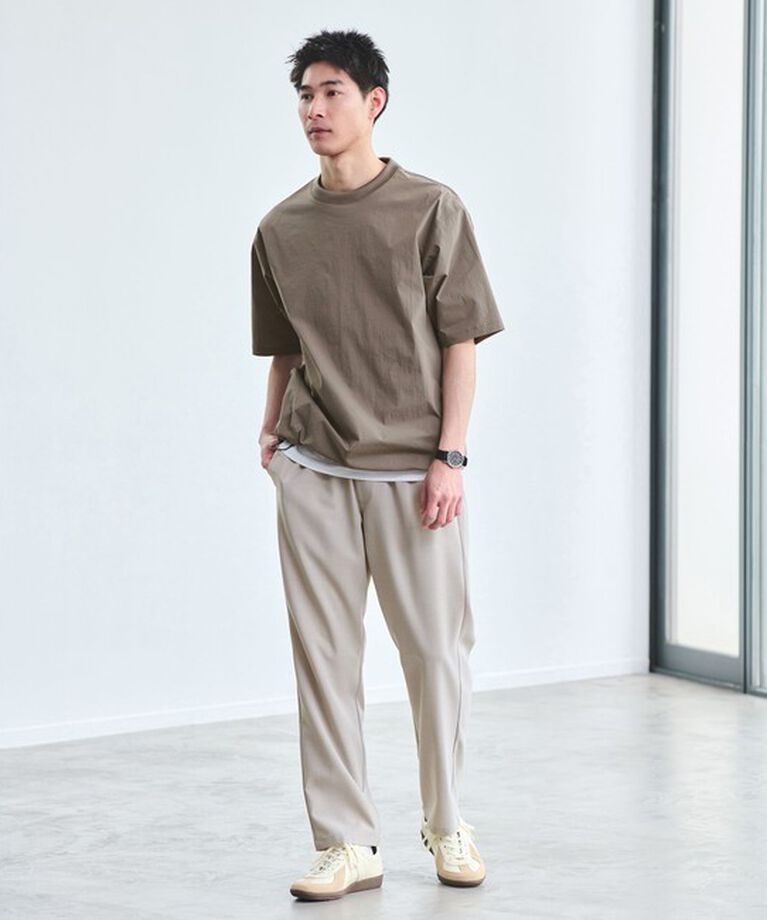 UNITED ARROWS green label relaxing「WONDER CLOTH クルーネック 半袖 Tシャツ -ストレッチ・接触冷感・吸水速乾-」|Tシャツ・カットソー|
