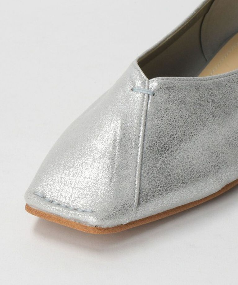 BEAUTY&YOUTH UNITED ARROWS「Vカットステッチ フラットシューズ」|バレエシューズ|