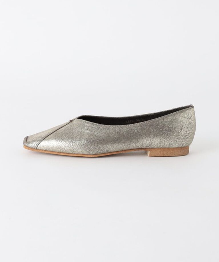 BEAUTY&YOUTH UNITED ARROWS「Vカットステッチ フラットシューズ」|バレエシューズ|