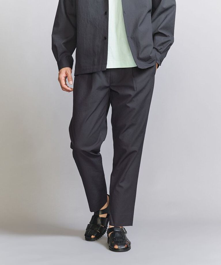 BEAUTY&YOUTH UNITED ARROWS「KOMATSU PACK 1P イージー テーパード パンツ -セットアップ対応 撥水機能-」|チノ|