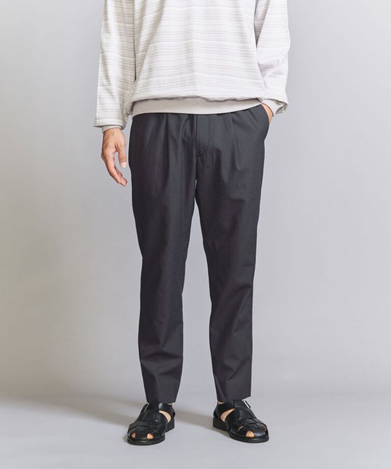 BEAUTY&YOUTH UNITED ARROWS「KOMATSU PACK 1P イージー テーパード パンツ -セットアップ対応 撥水機能-」|チノ|