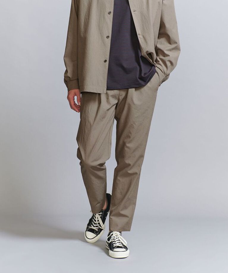 BEAUTY&YOUTH UNITED ARROWS「KOMATSU PACK 1P イージー テーパード パンツ -セットアップ対応 撥水機能-」|チノ|