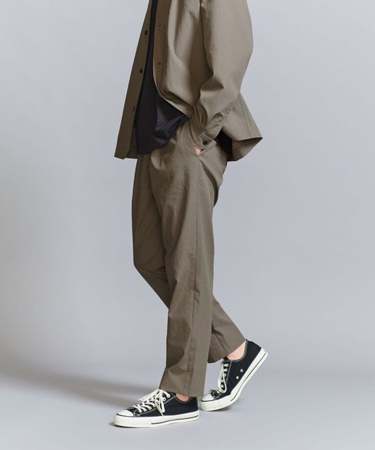 BEAUTY&YOUTH UNITED ARROWS「KOMATSU PACK 1P イージー テーパード パンツ -セットアップ対応 撥水機能-」|チノ|