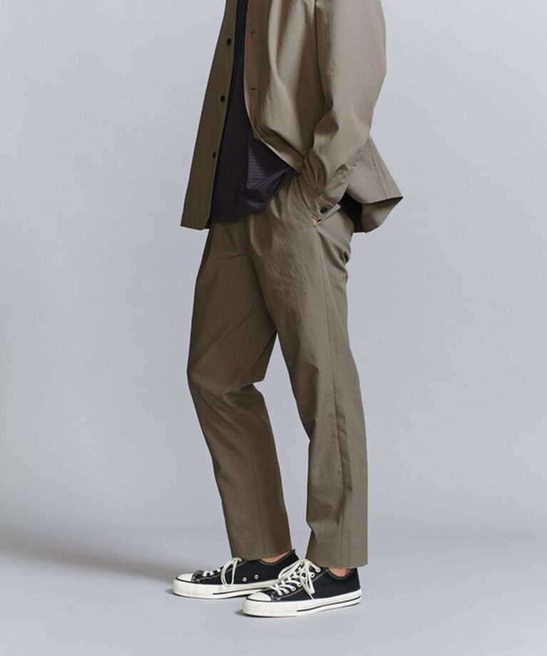 BEAUTY&YOUTH UNITED ARROWS「KOMATSU PACK 1P イージー テーパード パンツ -セットアップ対応 撥水機能-」|チノ|