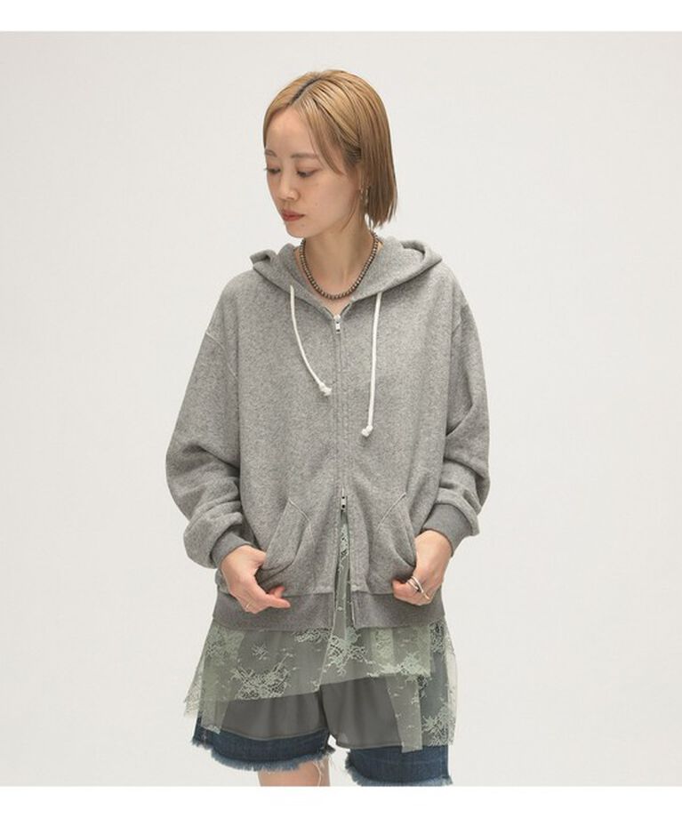 BEAMSBOY「【別注】Healthknit × maturely / トンプキンス フルジップ パーカー」|スウェット・ジャージ|