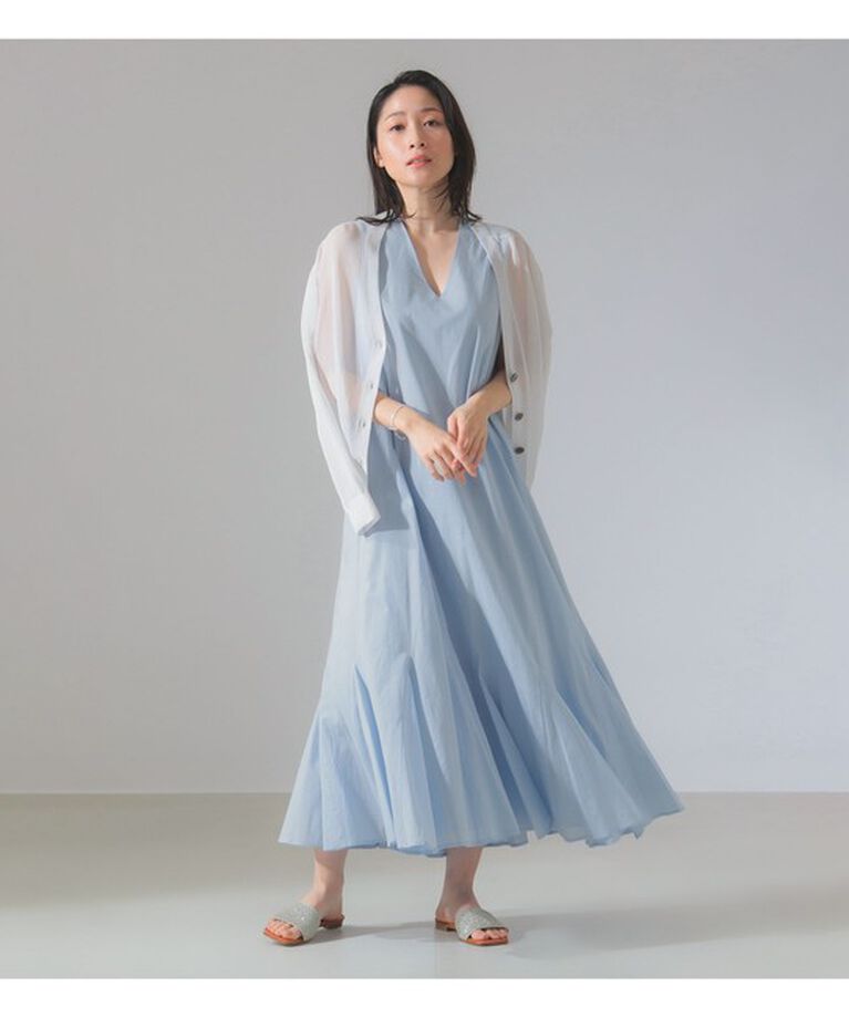 Demi-Luxe BEAMS 「【別注】MARIHA / 夏の月影 ソリッド ワンピース」|ワンピース|
