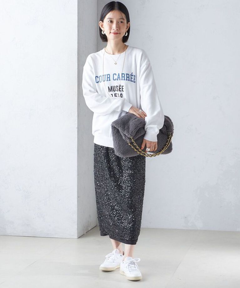 SHIPS for women「Odub:〈手洗い可能〉ロゴ スウェット」|スウェット・ジャージ|