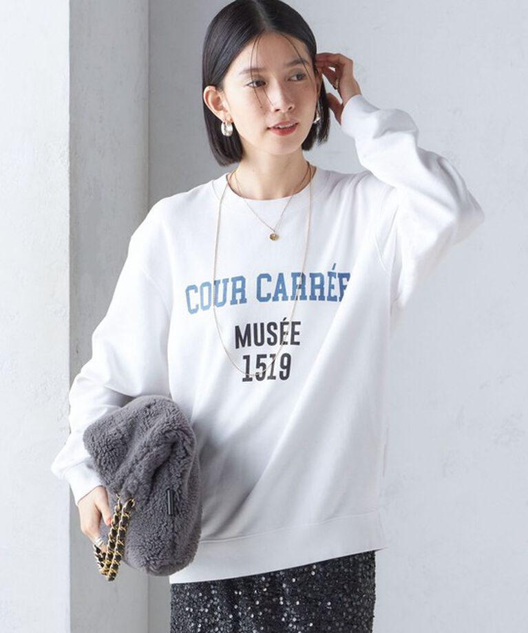 SHIPS for women「Odub:〈手洗い可能〉ロゴ スウェット」|スウェット・ジャージ|