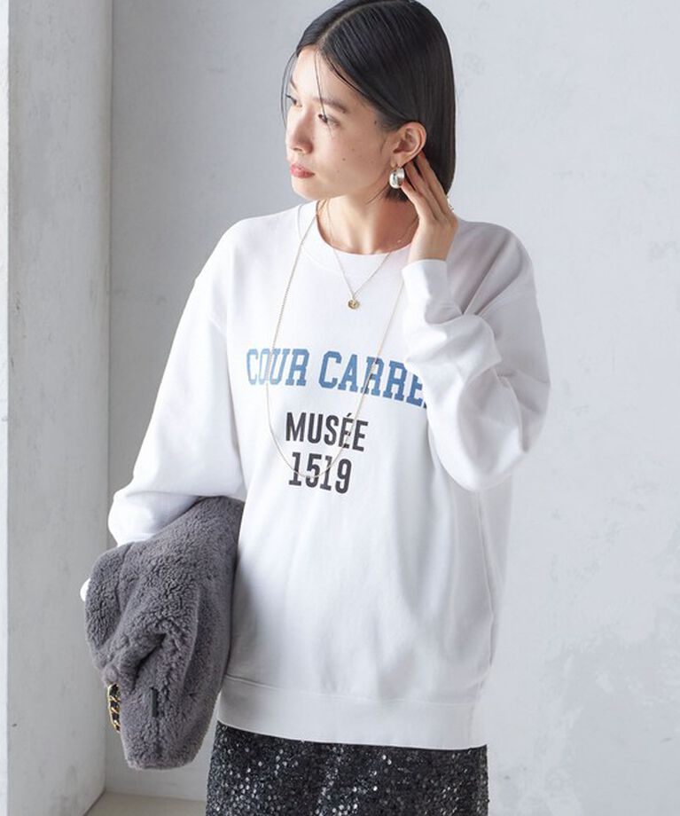 SHIPS for women「Odub:〈手洗い可能〉ロゴ スウェット」|スウェット・ジャージ|