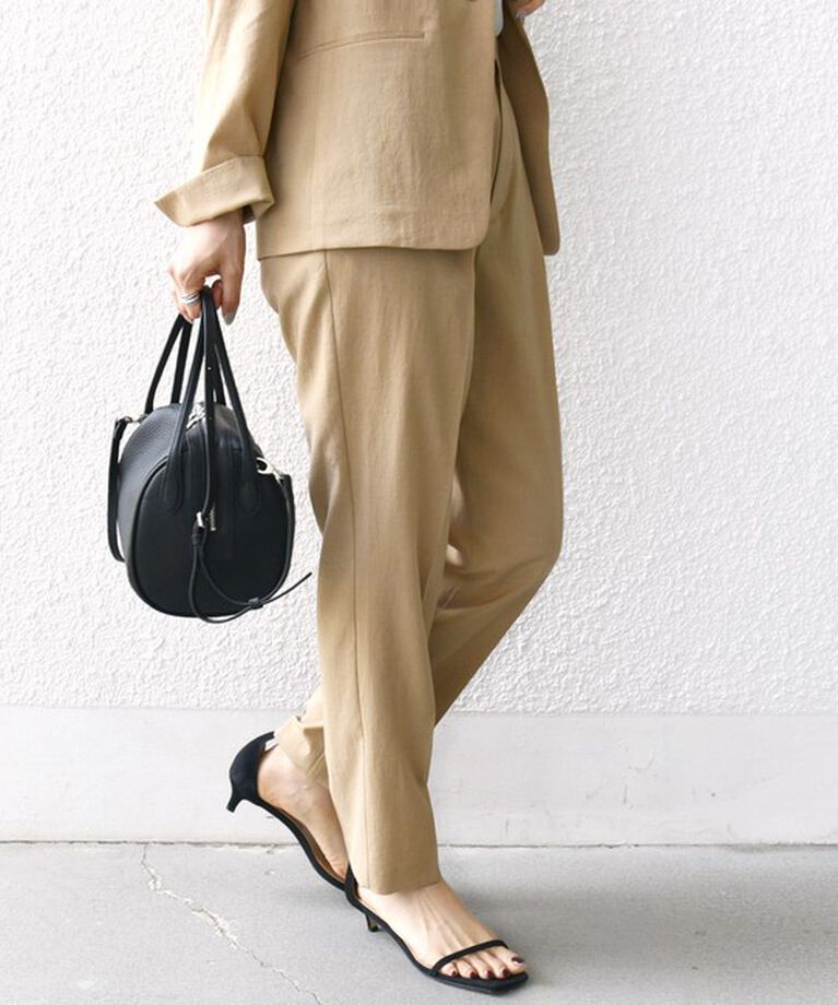 SHIPS for women「〈手洗い可能〉FUNCTIONAL テーパード パンツ（セットアップ対応）」|その他|