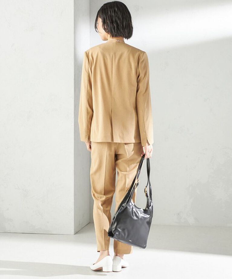 SHIPS for women「〈手洗い可能〉FUNCTIONAL テーパード パンツ（セットアップ対応）」|その他|
