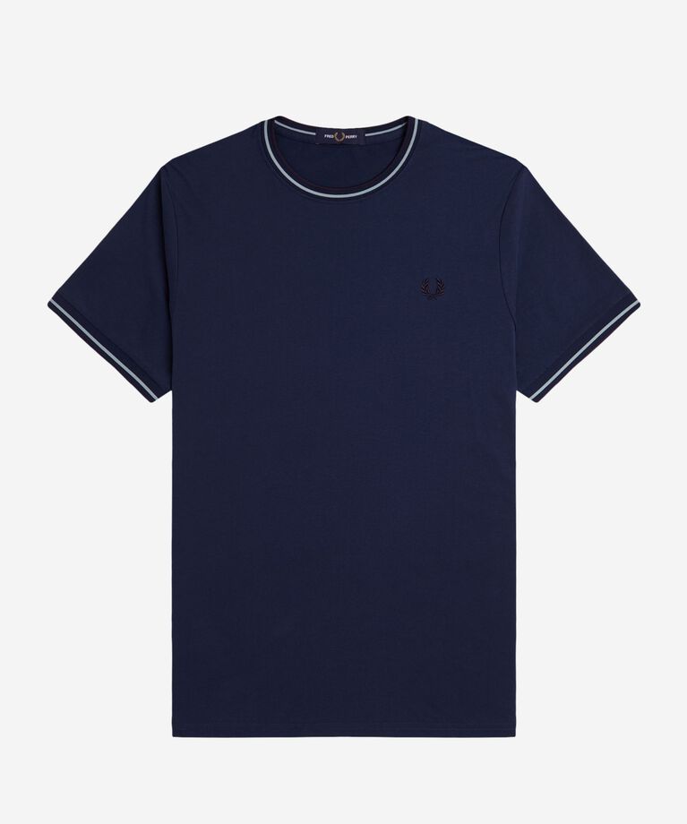 FRED PERRY 「Twin Tipped T-Shirt」|Tシャツ・カットソー|TENNISBLUE/SILVER