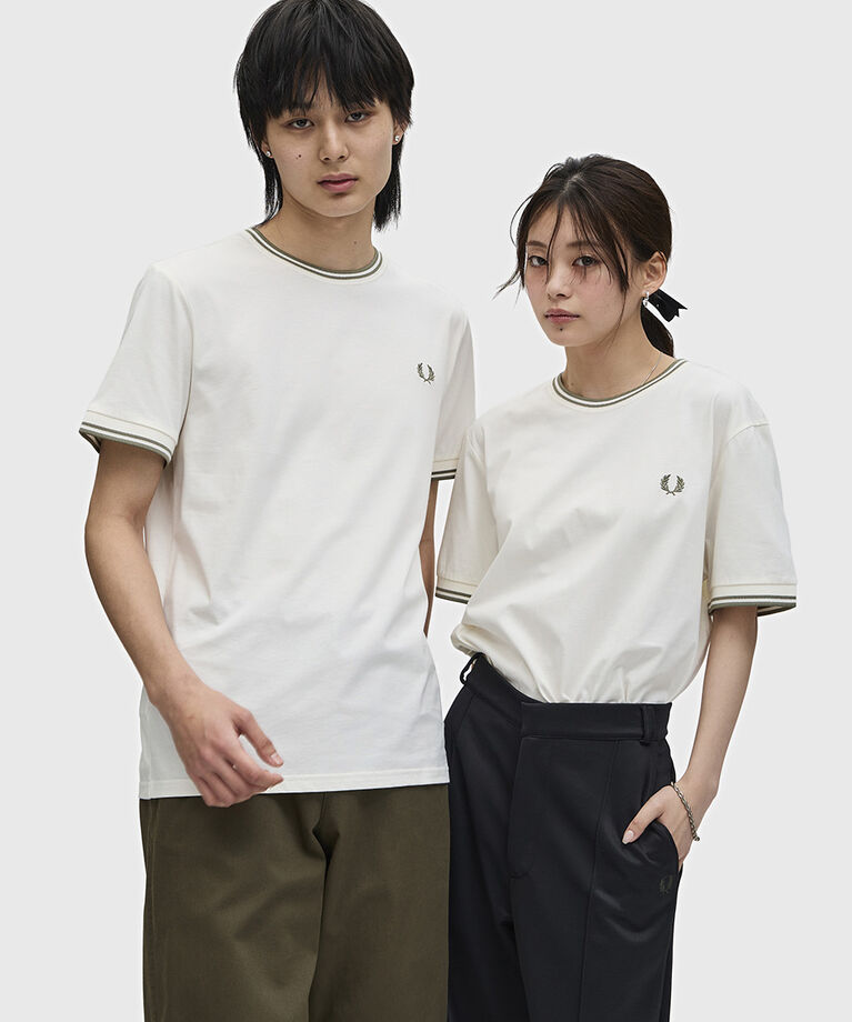 FRED PERRY 「Twin Tipped T-Shirt」|Tシャツ・カットソー|