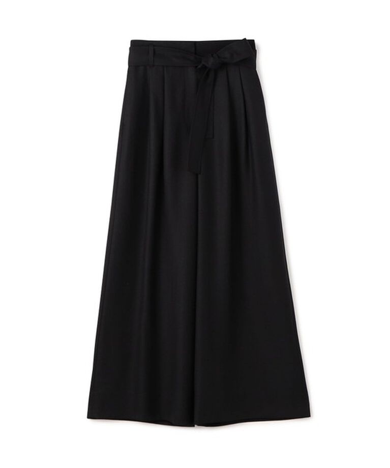 Ballsey「ライトカルゼ ベルテッドパンツ」|スラックス|19 ブラック