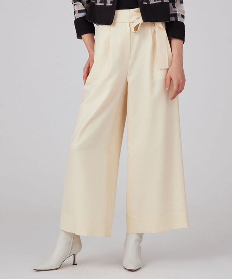 Ballsey「ライトカルゼ ベルテッドパンツ」|スラックス|