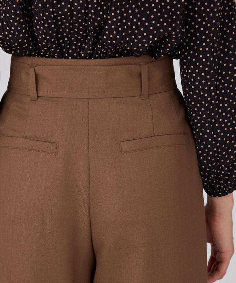 Ballsey「ライトカルゼ ベルテッドパンツ」|スラックス|
