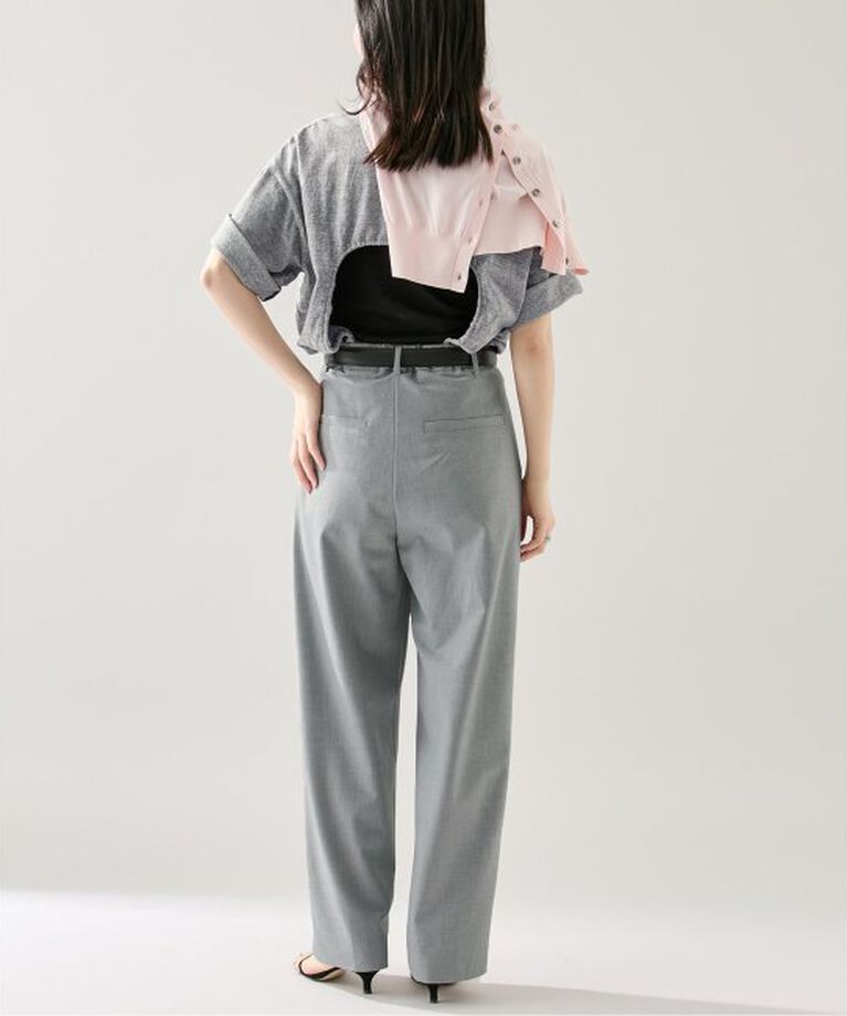 VERMEIL par iena「INSCRIRE アンスクリア Back Circle Tee I25SSBC98」|Tシャツ・カットソー|