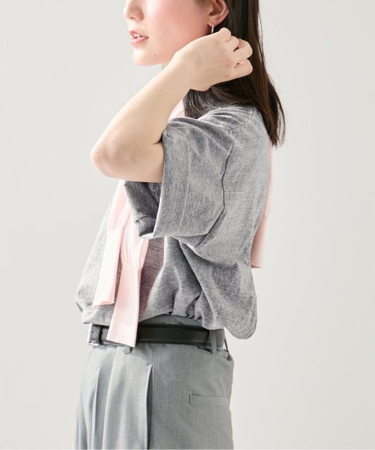 VERMEIL par iena「INSCRIRE アンスクリア Back Circle Tee I25SSBC98」|Tシャツ・カットソー|
