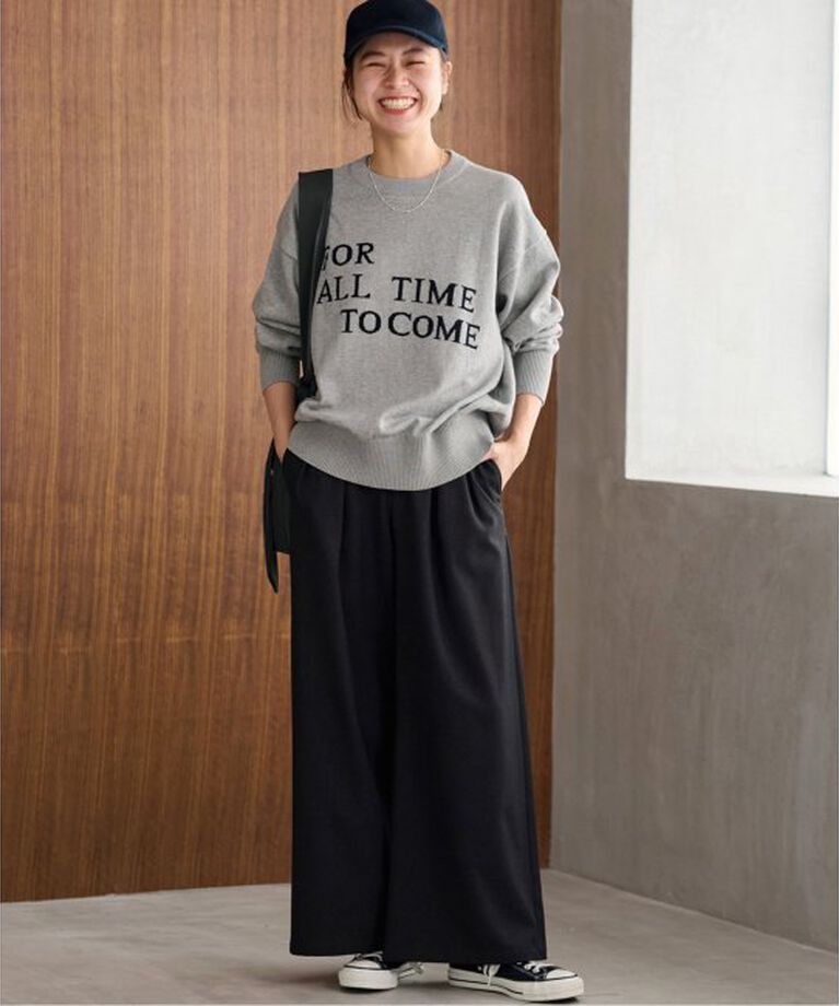 JOURNAL STANDARD relume「《追加2》コットンカシミヤロゴニット」|ニット・セーター|