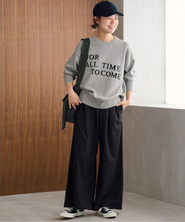 JOURNAL STANDARD relume「《追加2》コットンカシミヤロゴニット」|ニット・セーター|