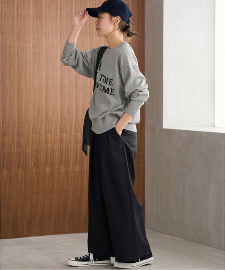 JOURNAL STANDARD relume「《追加2》コットンカシミヤロゴニット」|ニット・セーター|