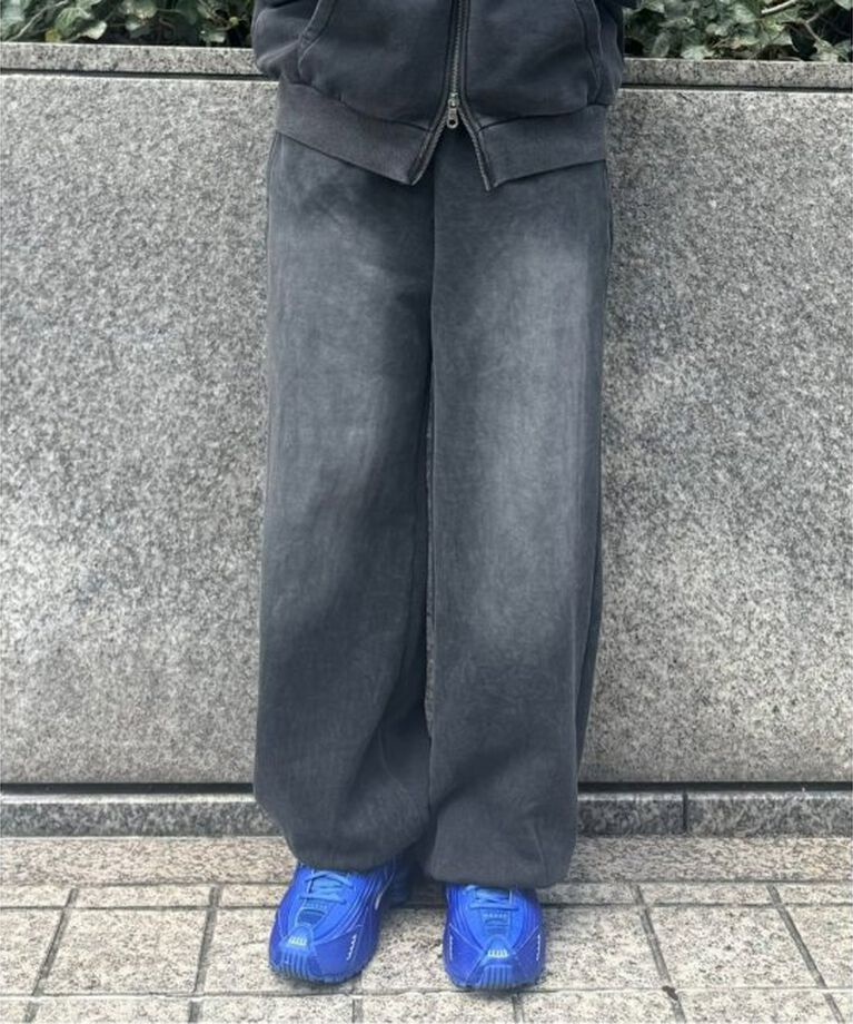 Oriens JOURNAL STANDARD「ラスティックブリーチスウェットパンツ」|その他|ブラック