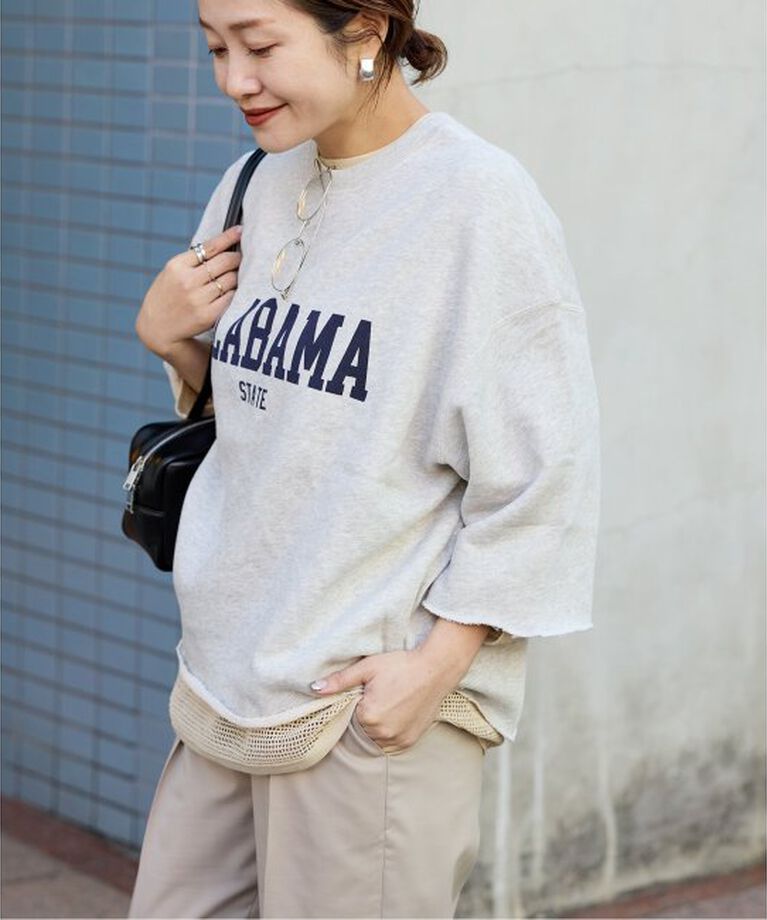 JOURNAL STANDARD「ハーフスリーブロゴスウェット」|スウェット・ジャージ|