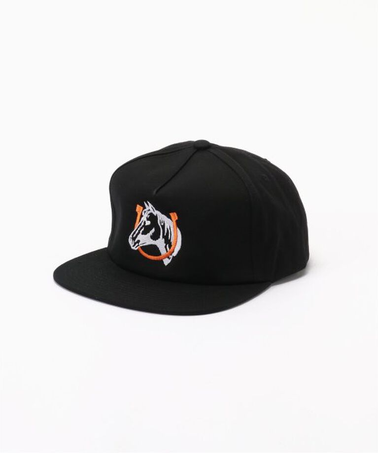 JOURNAL STANDARD「ONE OF THESE DAYS HORSE SHOE LOGO HAT」|キャップ・キャスケット|ブラック