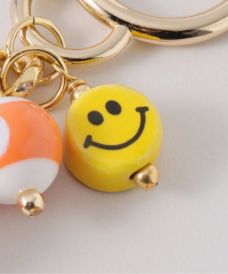 journal standard L'essage「《追加予約2》別注【VENESSA ARIZAGA】HAPPY KEYRING：チャーム」|キーケース|