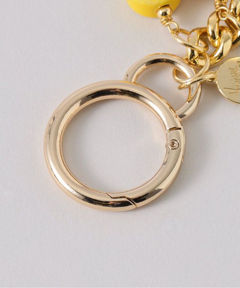 journal standard L'essage「《追加予約2》別注【VENESSA ARIZAGA】HAPPY KEYRING：チャーム」|キーケース|