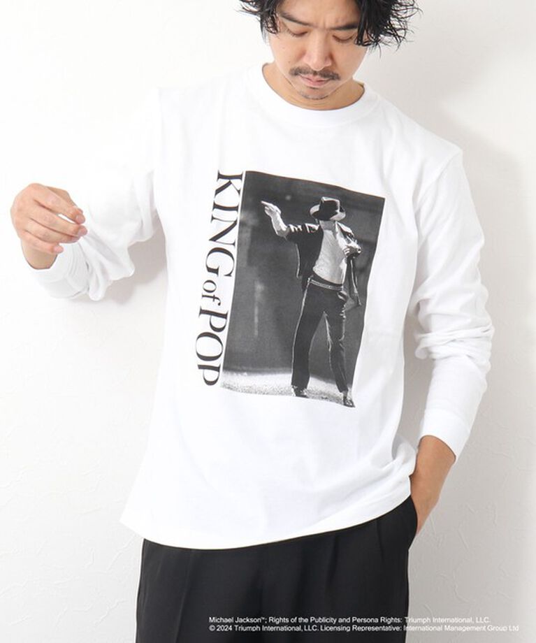 NOLLEY'S goodman「MICHAEL JACKSON PHOTO TEE by GOOD ROCK SPEED」|Tシャツ・カットソー|