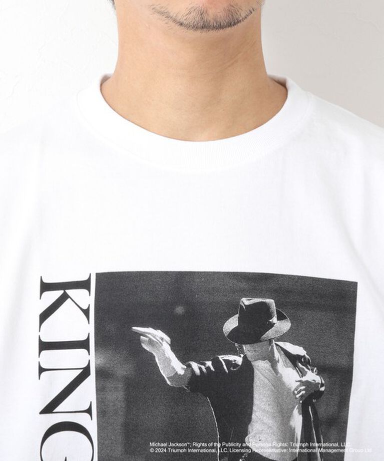 NOLLEY'S goodman「MICHAEL JACKSON PHOTO TEE by GOOD ROCK SPEED」|Tシャツ・カットソー|