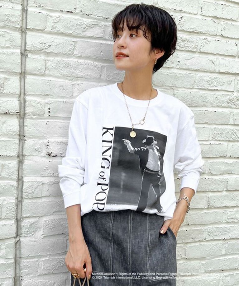 NOLLEY'S goodman「MICHAEL JACKSON PHOTO TEE by GOOD ROCK SPEED」|Tシャツ・カットソー|