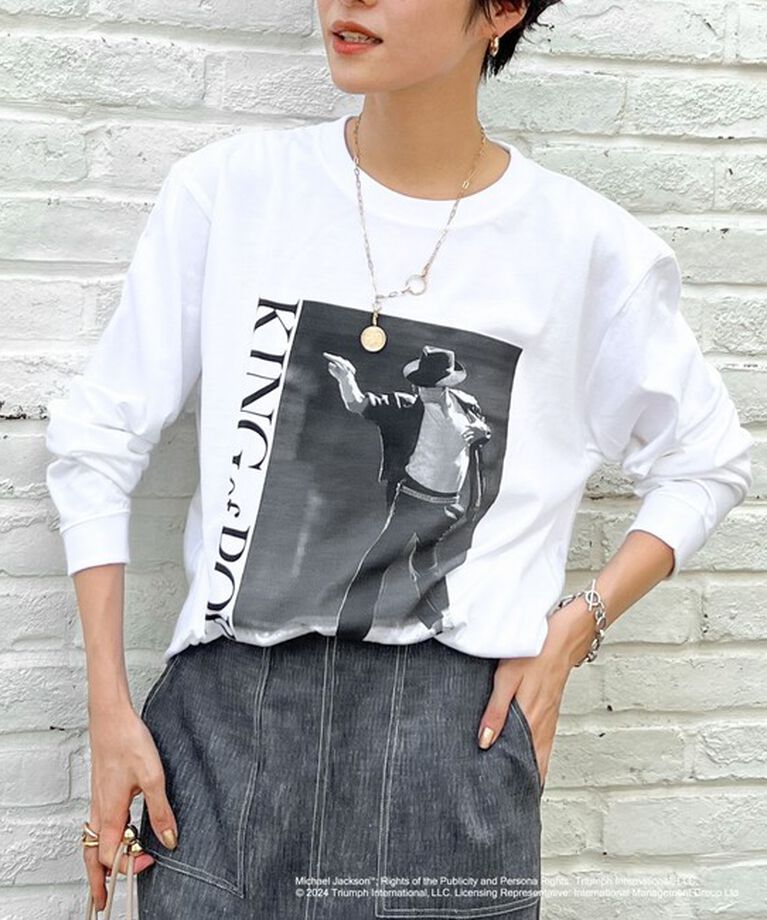 NOLLEY'S goodman「MICHAEL JACKSON PHOTO TEE by GOOD ROCK SPEED」|Tシャツ・カットソー|