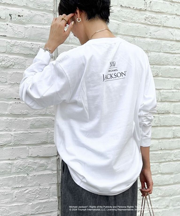 NOLLEY'S goodman「MICHAEL JACKSON PHOTO TEE by GOOD ROCK SPEED」|Tシャツ・カットソー|
