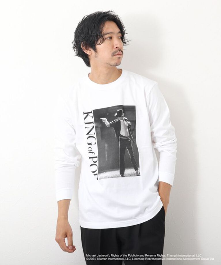 NOLLEY'S goodman「MICHAEL JACKSON PHOTO TEE by GOOD ROCK SPEED」|Tシャツ・カットソー|