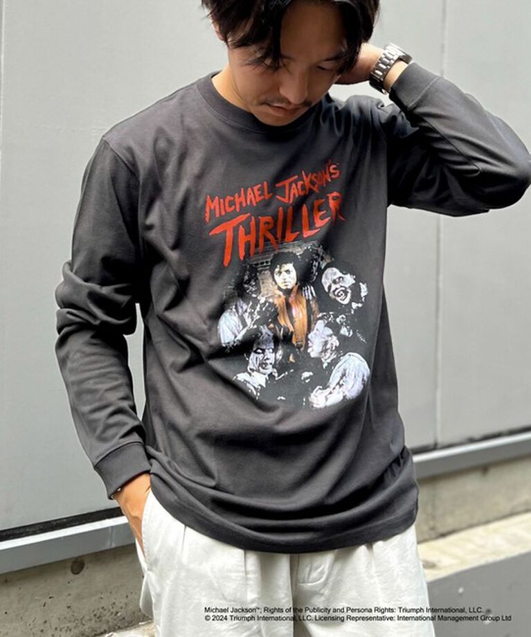 NOLLEY'S goodman「MICHAEL JACKSON PHOTO TEE by GOOD ROCK SPEED」|Tシャツ・カットソー|