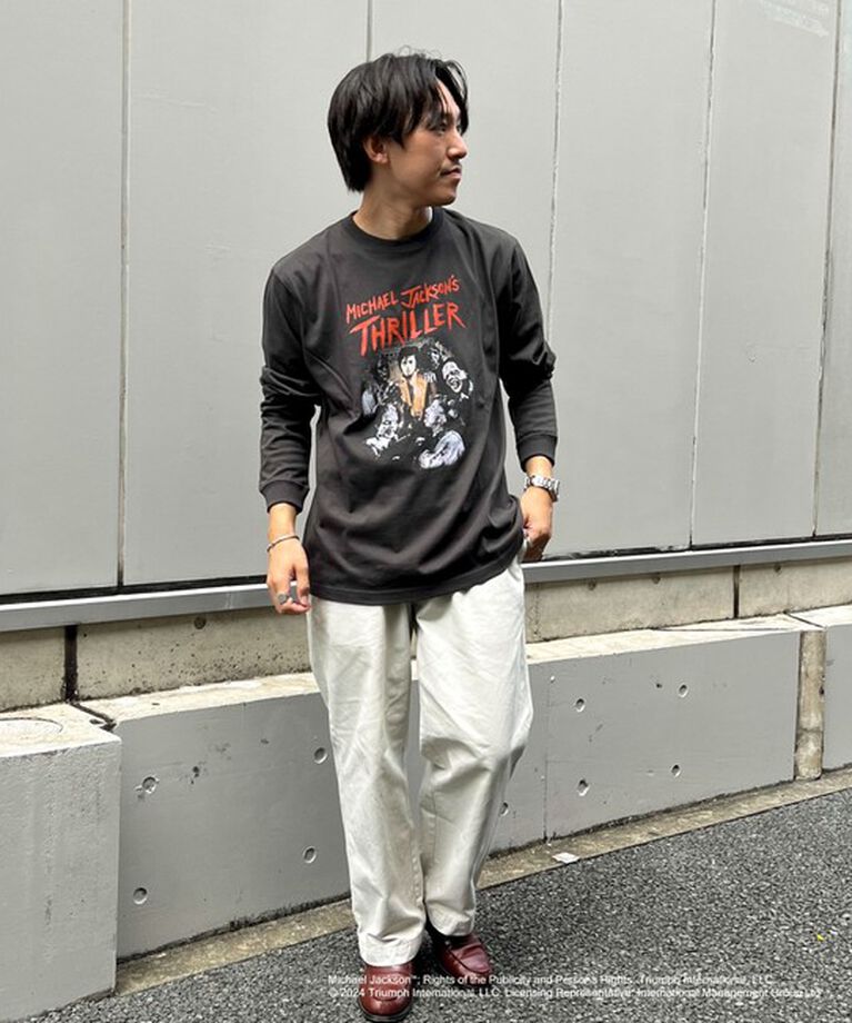 NOLLEY'S goodman「MICHAEL JACKSON PHOTO TEE by GOOD ROCK SPEED」|Tシャツ・カットソー|