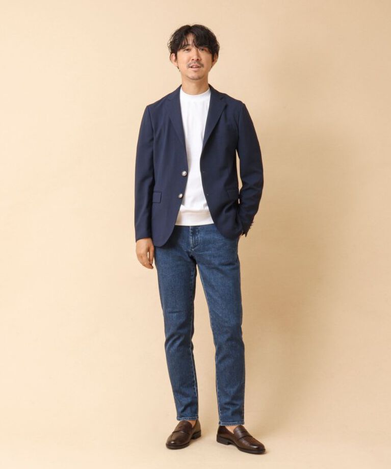 NOLLEY'S goodman「【RM denim】11.2oz ドレス ストレッチデニムパンツ 24AW」|デニム|