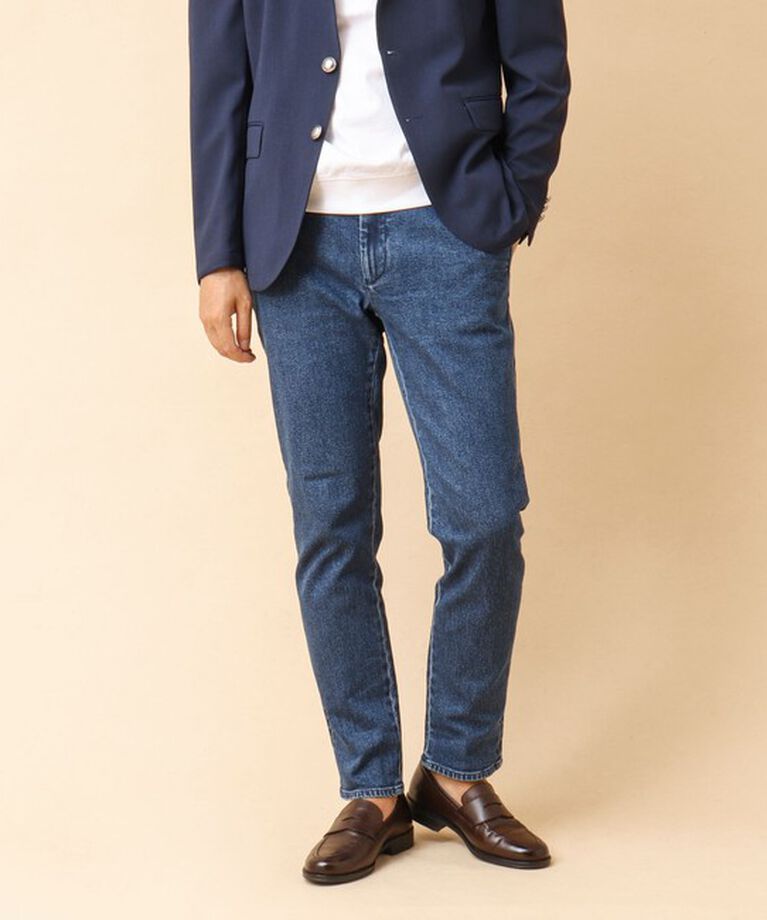 NOLLEY'S goodman「【RM denim】11.2oz ドレス ストレッチデニムパンツ 24AW」|デニム|