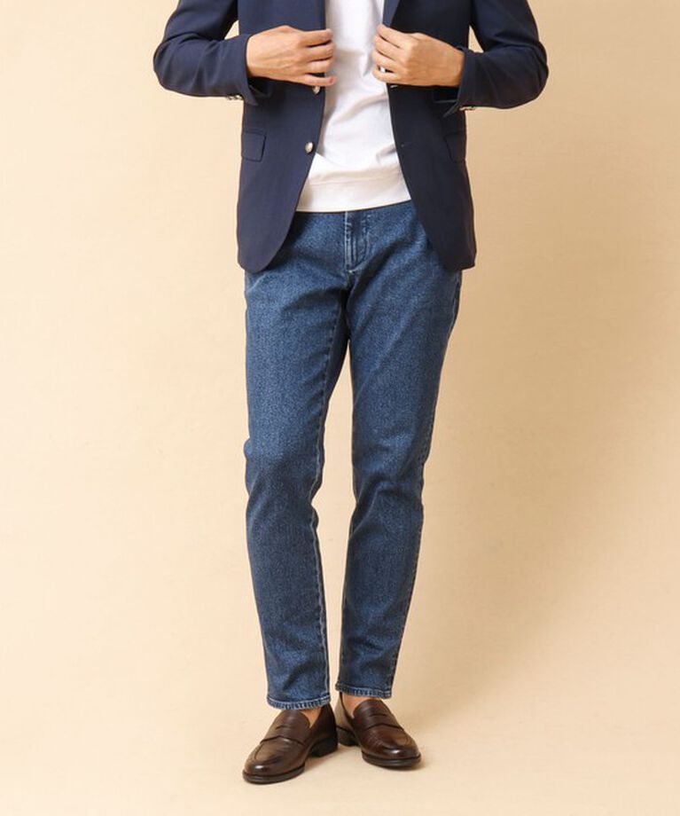 NOLLEY'S goodman「【RM denim】11.2oz ドレス ストレッチデニムパンツ 24AW」|デニム|
