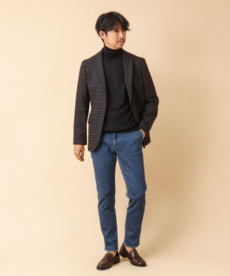 NOLLEY'S goodman「【RM denim】11.2oz ドレス ストレッチデニムパンツ 24AW」|デニム|