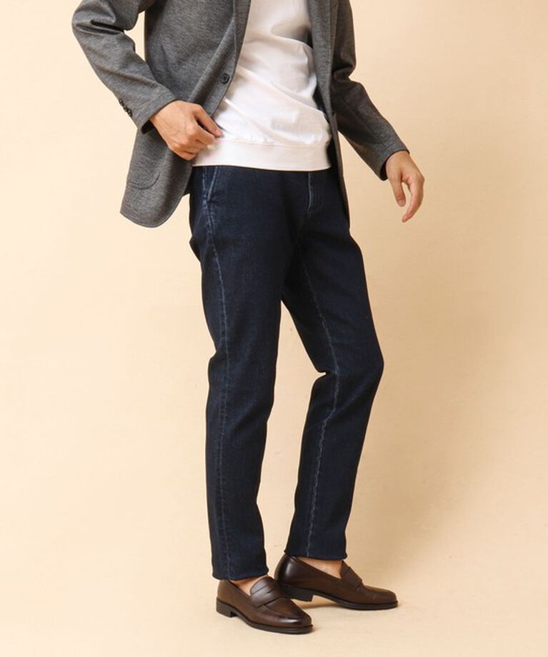 NOLLEY'S goodman「【RM denim】11.2oz ドレス ストレッチデニムパンツ 24AW」|デニム|