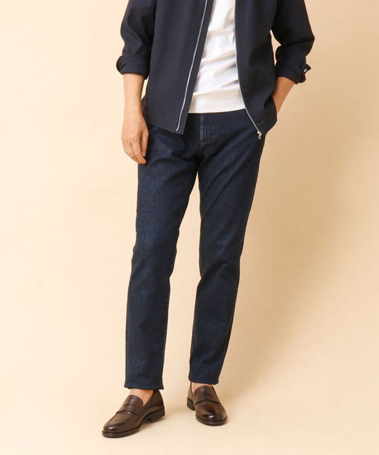 NOLLEY'S goodman「【RM denim】11.2oz ドレス ストレッチデニムパンツ 24AW」|デニム|