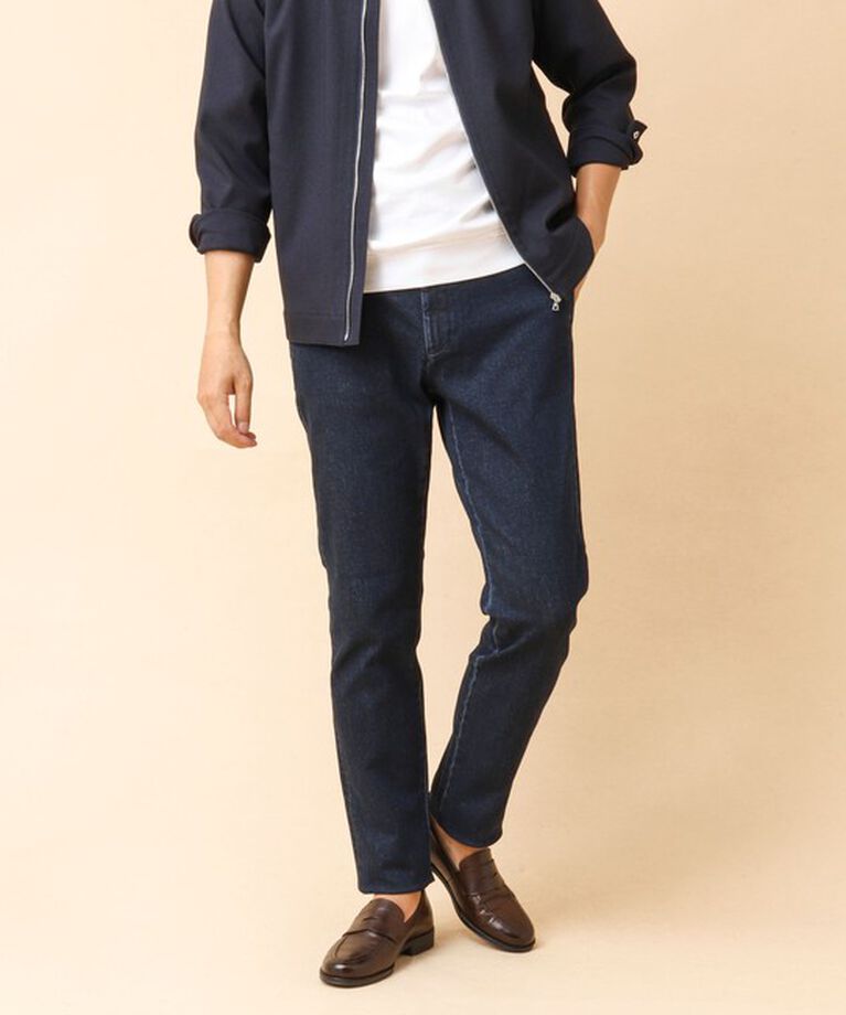 NOLLEY'S goodman「【RM denim】11.2oz ドレス ストレッチデニムパンツ 24AW」|デニム|