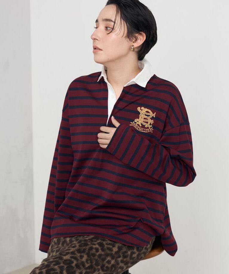 Rie Miller「ビッグシルエットラガーシャツ」|Tシャツ・カットソー|