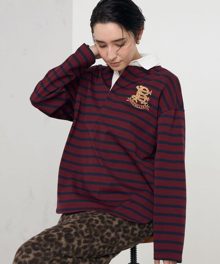 Rie Miller「ビッグシルエットラガーシャツ」|Tシャツ・カットソー|