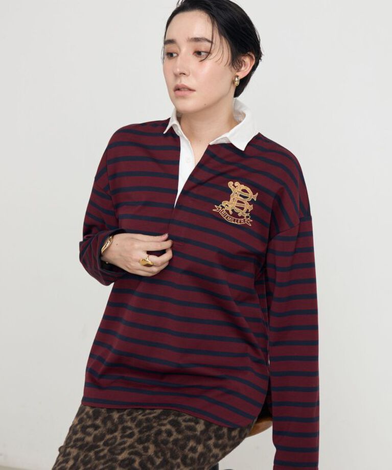 Rie Miller「ビッグシルエットラガーシャツ」|Tシャツ・カットソー|
