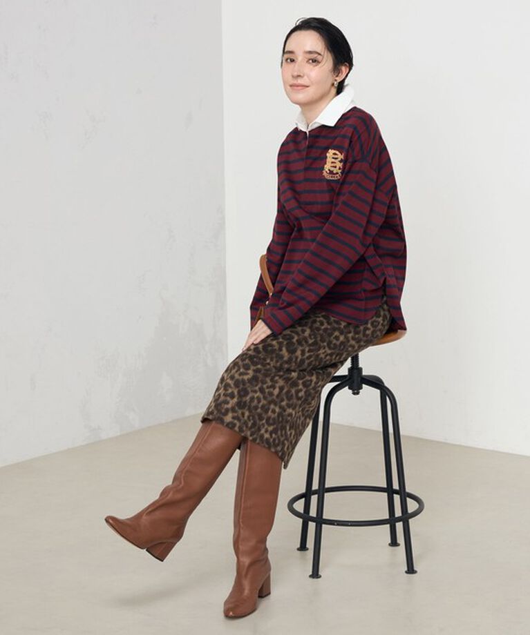 Rie Miller「ビッグシルエットラガーシャツ」|Tシャツ・カットソー|