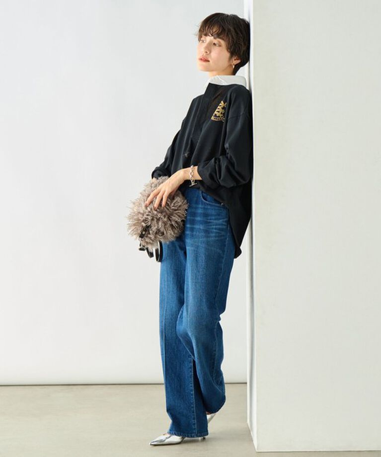Rie Miller「ビッグシルエットラガーシャツ」|Tシャツ・カットソー|